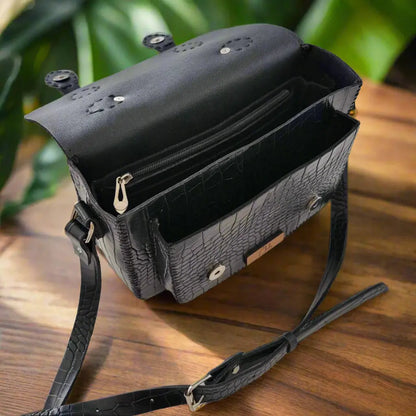 Chilo Designs - Obsidian Opulence Satchel - Motherhood