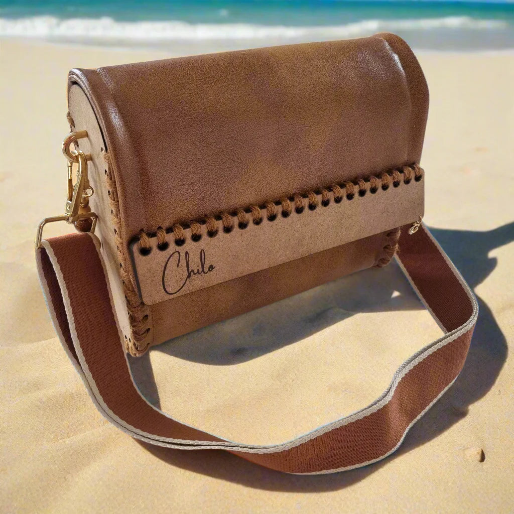 Chilo Designs Cross Body Bag - Sienna Saddle bag - Motherhood