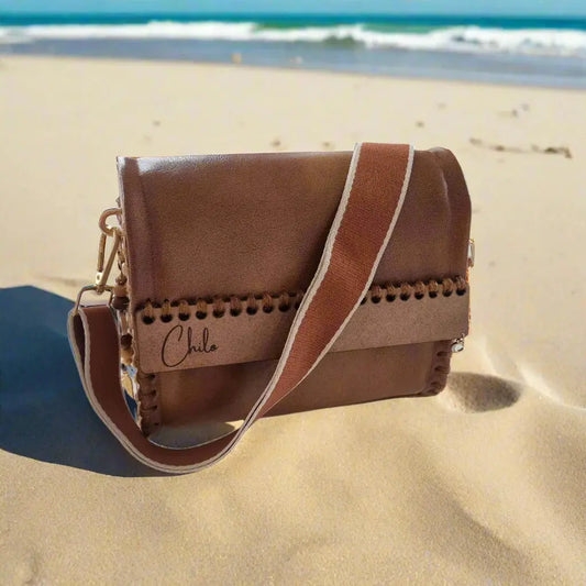 Chilo Designs Cross Body Bag - Sienna Saddle bag - Motherhood