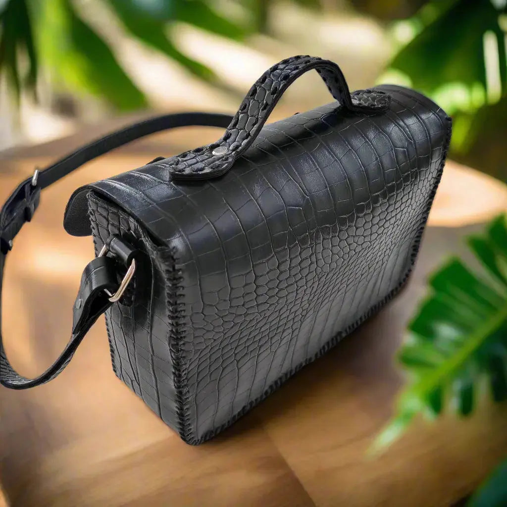 Chilo Designs - Obsidian Opulence Satchel - Motherhood