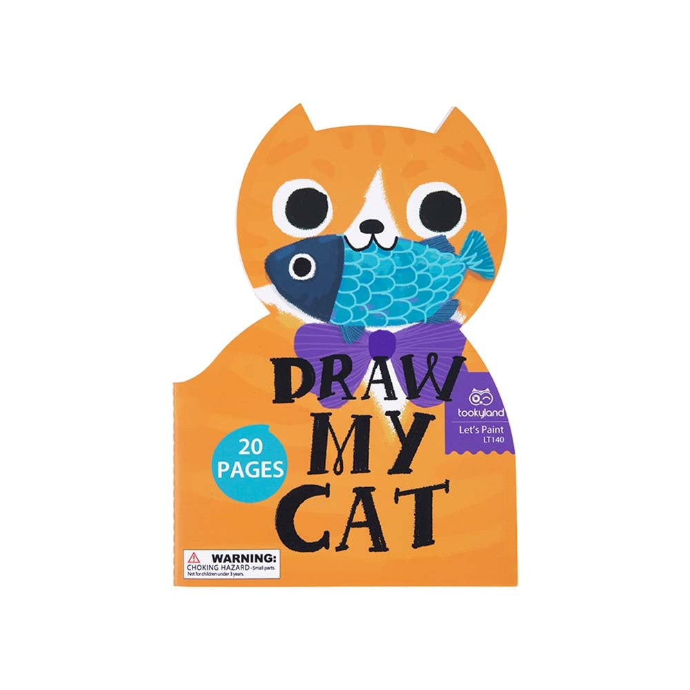 TookyToy - Draw My Cat Art Book