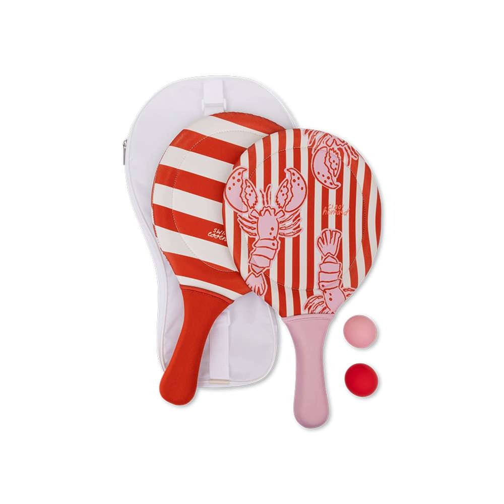 Swim Essentials - Beach Tennis Set - Lobster Bay Pink