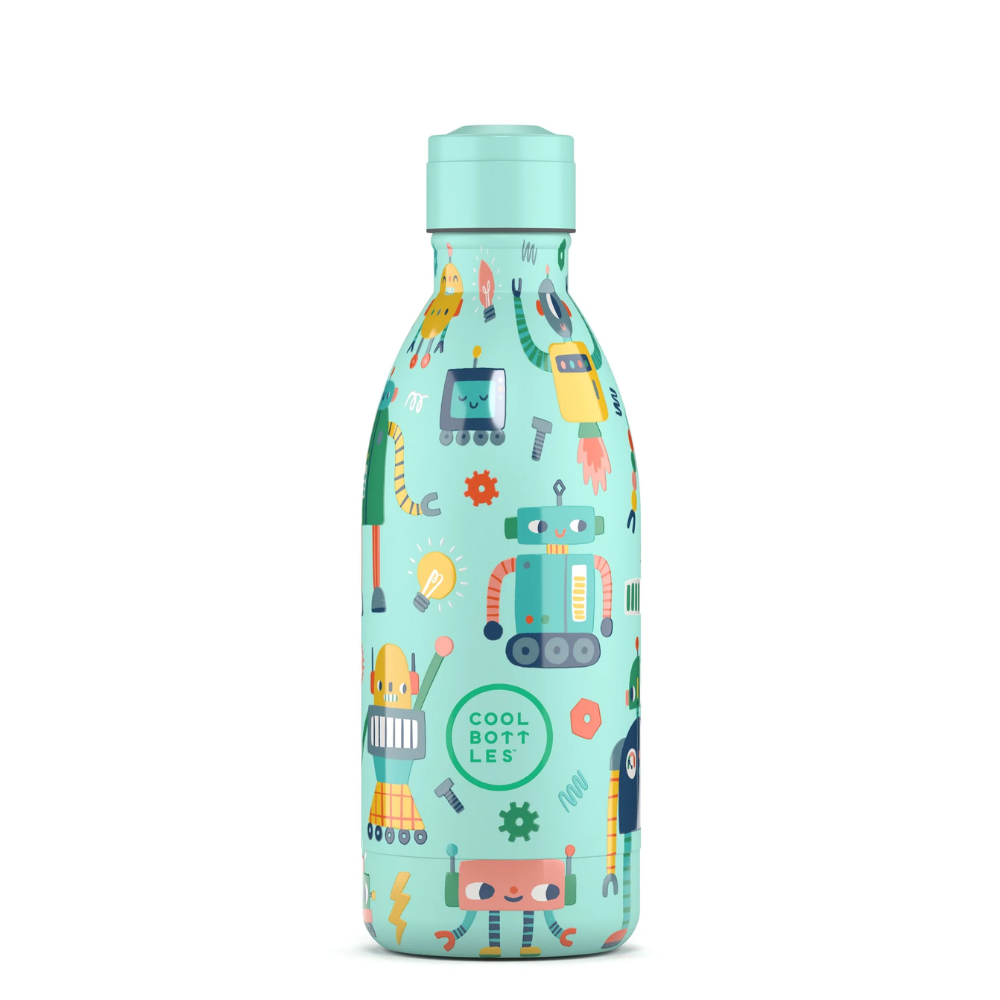 Cool Bottles - Kids Triple-Insulated Water Bottle - Short Circuit 500ml