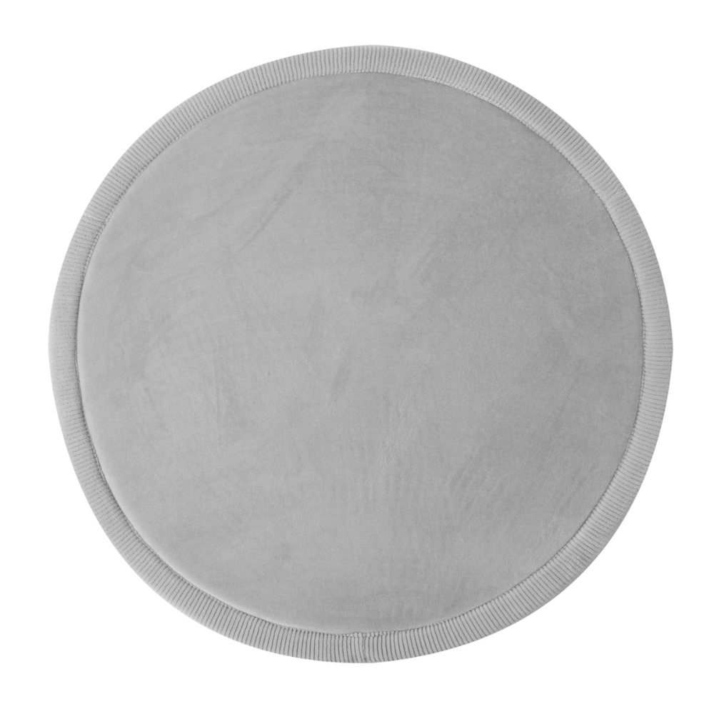 Hakuna Matte - CloudSoft Play Mat Carpet - Grey ?120 x 2.5 cm (round)