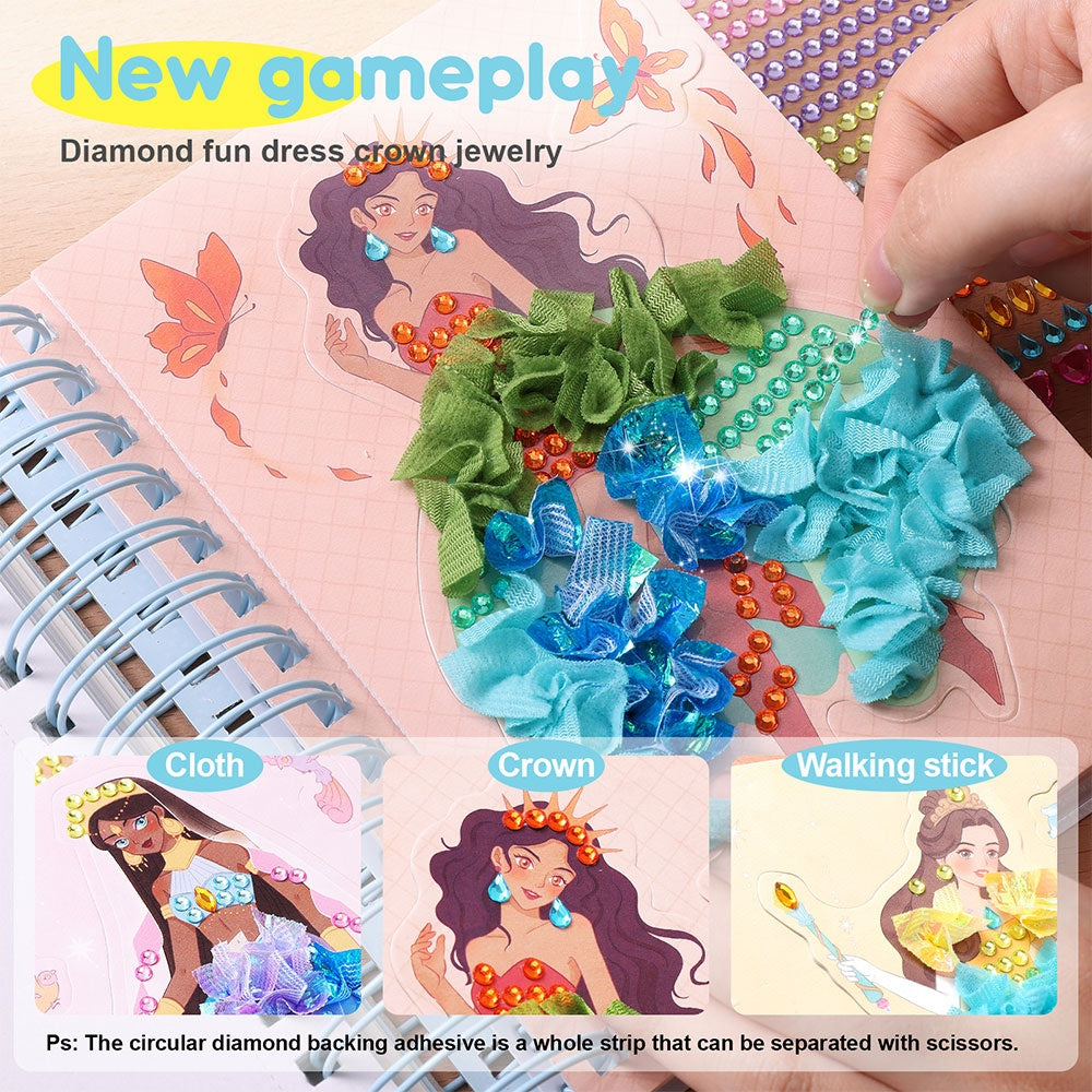 Jar Meló - Fashion Design Arts & Crafts Book Set - Magic Princesses