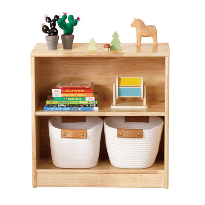 TookyToy - Wooden Shelf and Toy Storage for Kids Room: Rubber wood 60x60cm