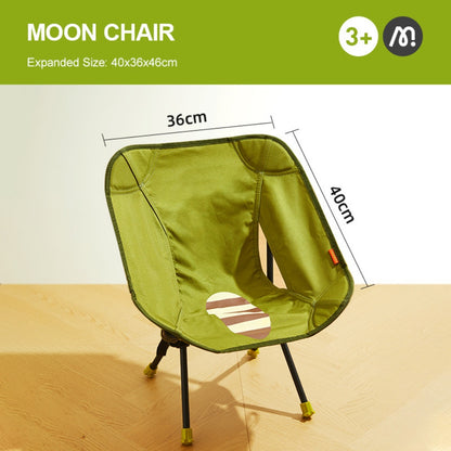 Mideer - Kids Portable Folding Moon Chair for Outdoor Play - Deer Camp Party