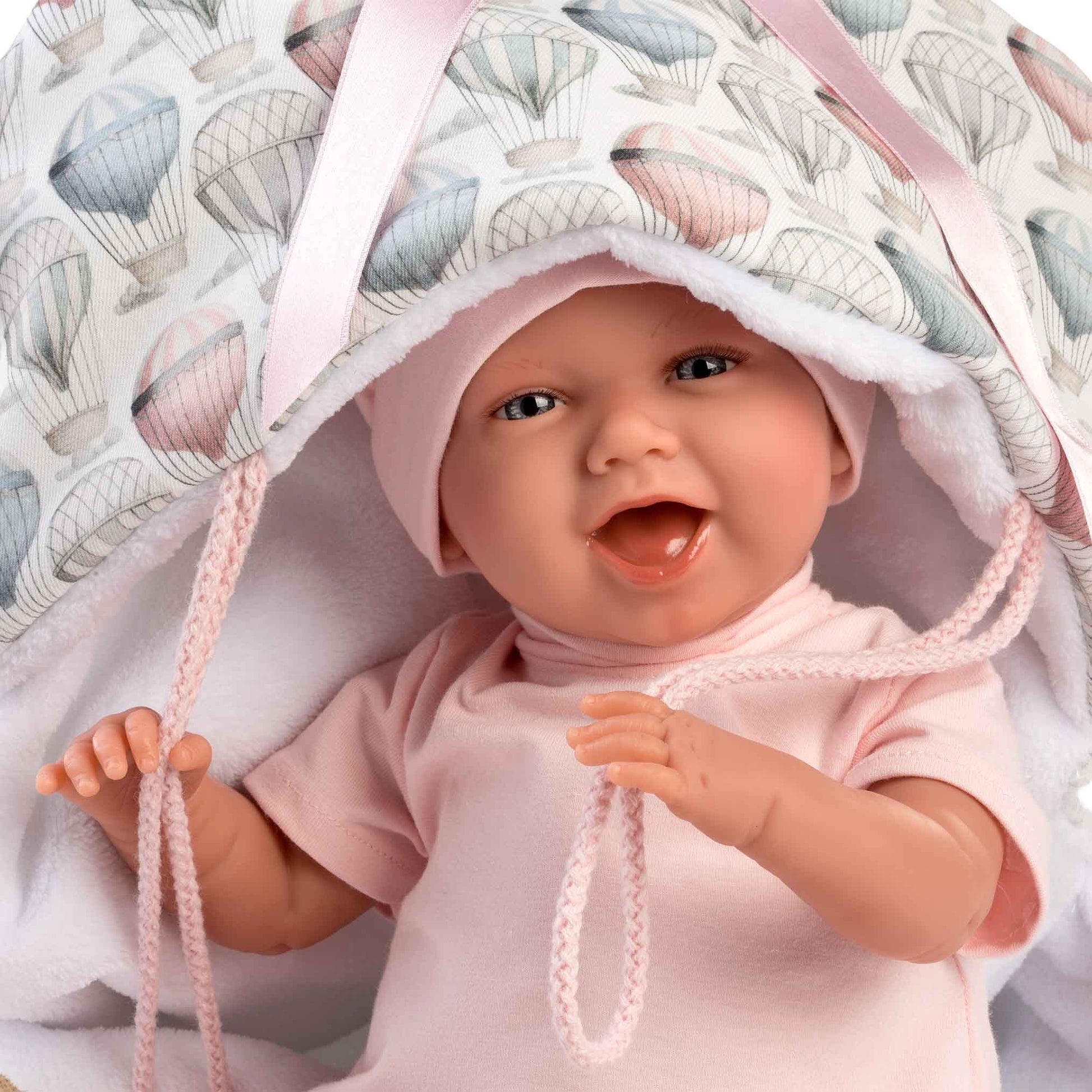 Llorens - Baby Doll with Sleeping Bag, Clothing & Accessories: 40cm (Mechanism Optional) - Motherhood