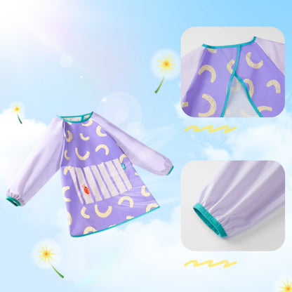 Mideer - Waterproof Art Smock: Kids Painting Apron - Hyacinth Purple