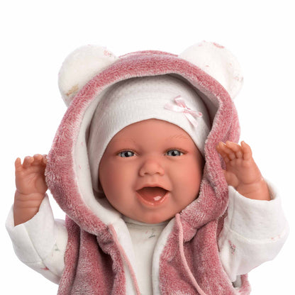 Llorens - Baby Girl Doll with Clothing & Accessories: Mimi - 42cm