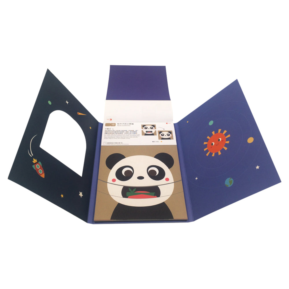 Mideer - Beginner Level Let's Cut Paper Arts & Crafts Set