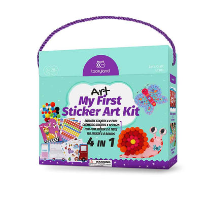 TookyToy - My First Sticker Art Kit - Motherhood