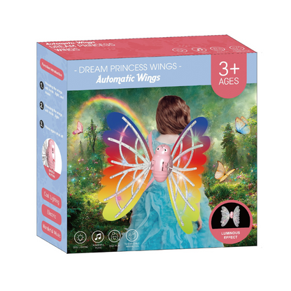 Cogo - Automatic Butterfly Wings with Light & Music - Magical Role-Play