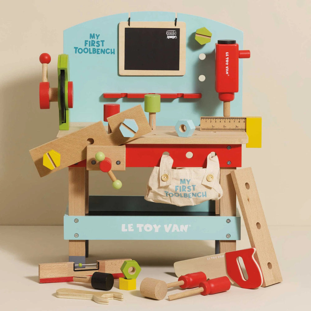 Le Toy Van - Wooden Tool Bench - 20pcs