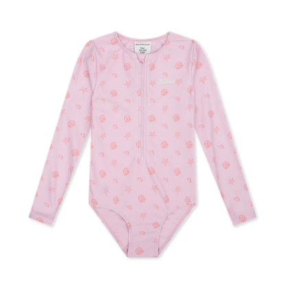 Swim Essentials - Girls Rashguard - Shell Tastic