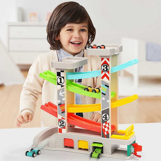 TopBright - City Ramp Racer - 4 Tracks & Parking - 3pcs