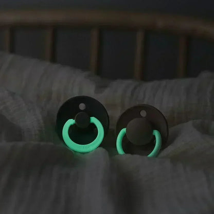 BIBS Pacifier De Lux Silicone Glow - Motherhood