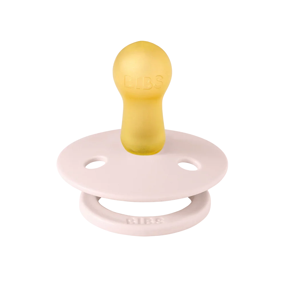 BIBS Colour Pacifier Round Latex Petal