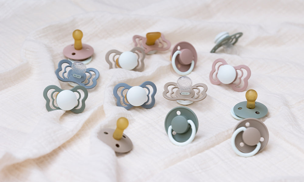 BIBS Pacifier De Lux Silicone Glow