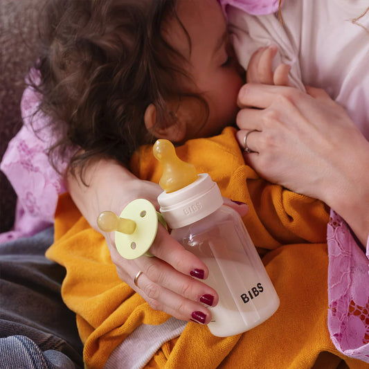 BIBS Baby Bottle Round Latex 150 ml Slow Flow