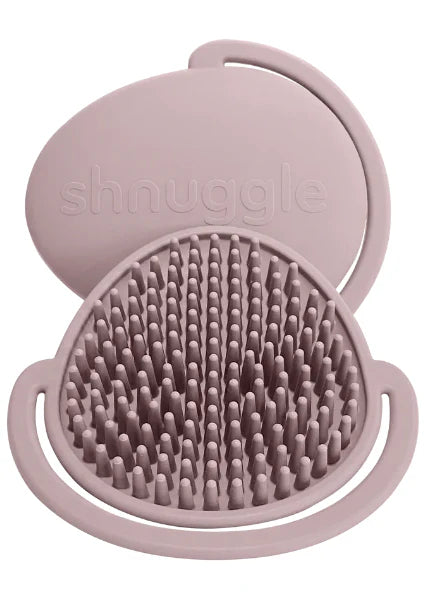 Shnuggle Baby Bath Brush – Soft Silicone Brush for Cradle Cap & Cleansing - Motherhood