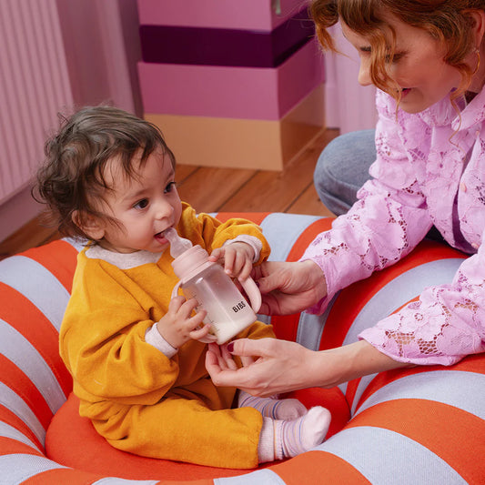 BIBS Baby Bottle Nipple Round Silicone 2 pack