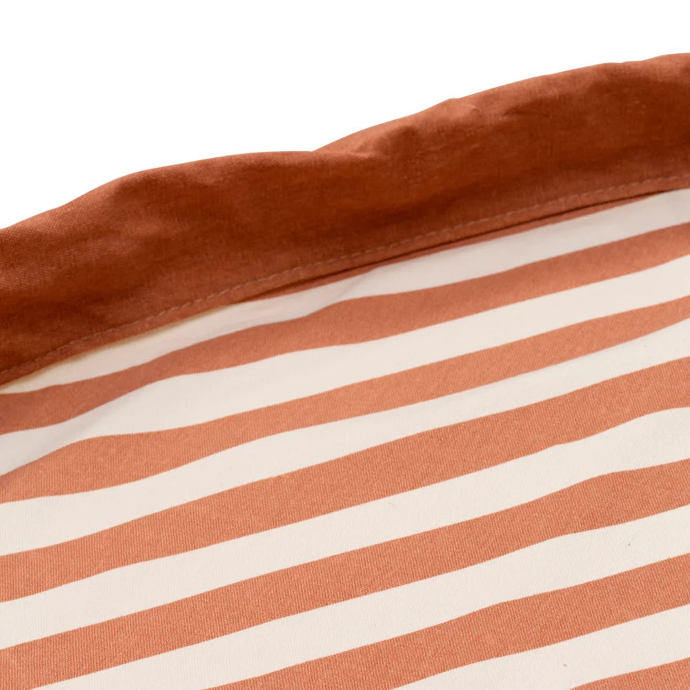 Play&Go - 3-in-1 Playmat & Toy Bag - Stripes Brown