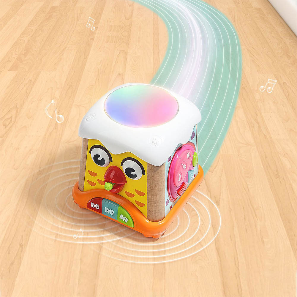 TopBright - Musical Activity Play Cube, Montessori Toy for Toddlers