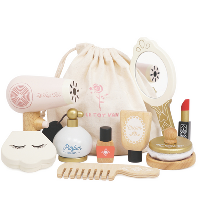 Le Toy Van - Wooden Vanity Star Beauty Kit - 11pcs