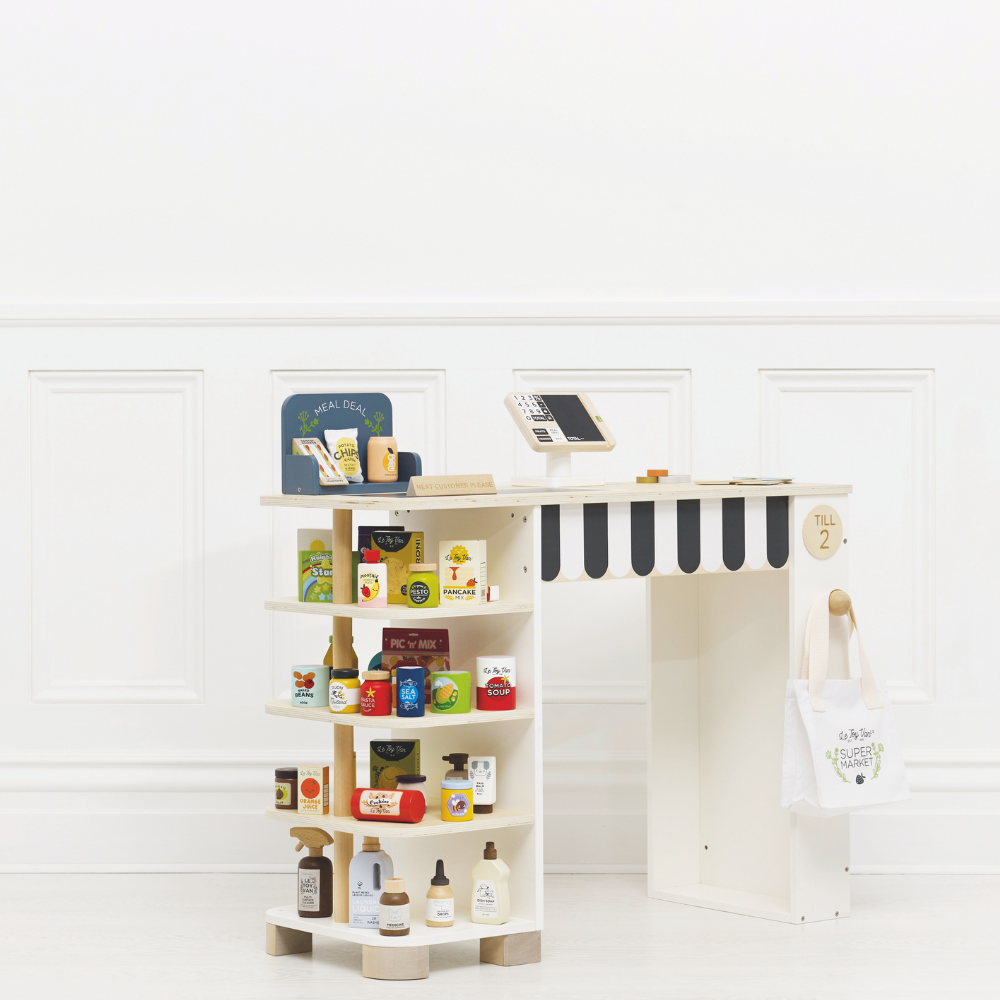 Le Toy Van - Wooden Supermarket Till Checkout & Accessories