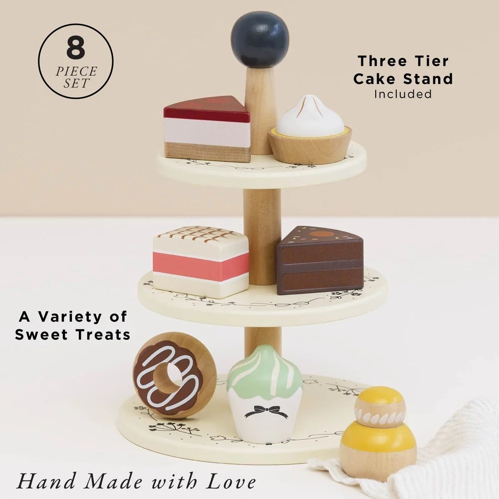 Le Toy Van - Three Tier Cake Stand - 8pcs