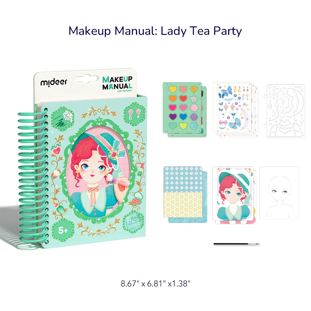 Mideer - Make Up Manual Lady Tea Party