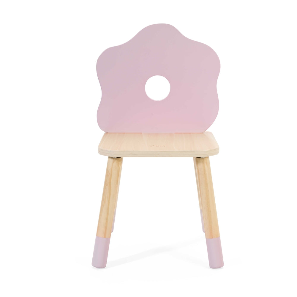 Classic World - Wooden Kids Grace Chair - Flower - 28 x 28 x 50.1 cm