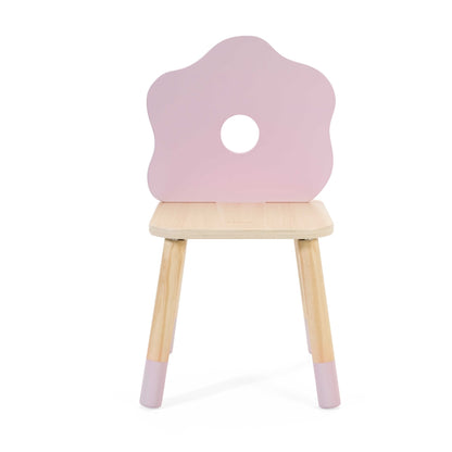 Classic World - Wooden Kids Grace Chair - Flower - 28 x 28 x 50.1 cm