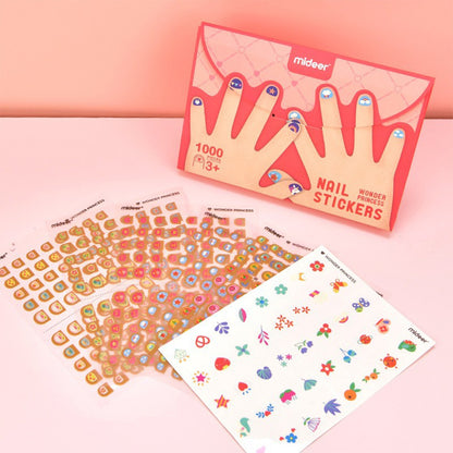 Mideer - Nail Stickers - Wonder Princess