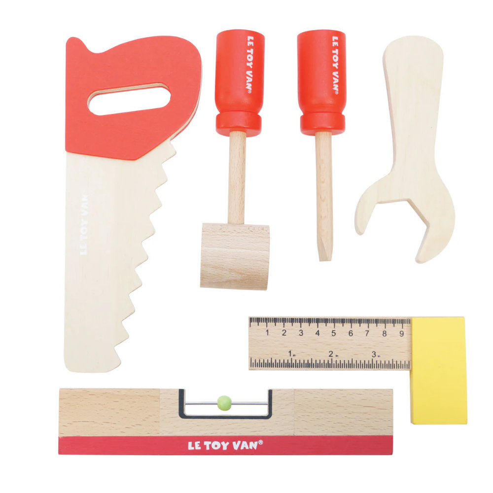 Le Toy Van - Wooden Tool Bench - 20pcs