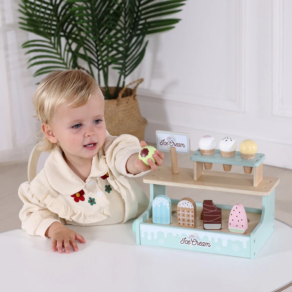 TookyToy - Pretend Play Ice Cream Shop Toy Set
