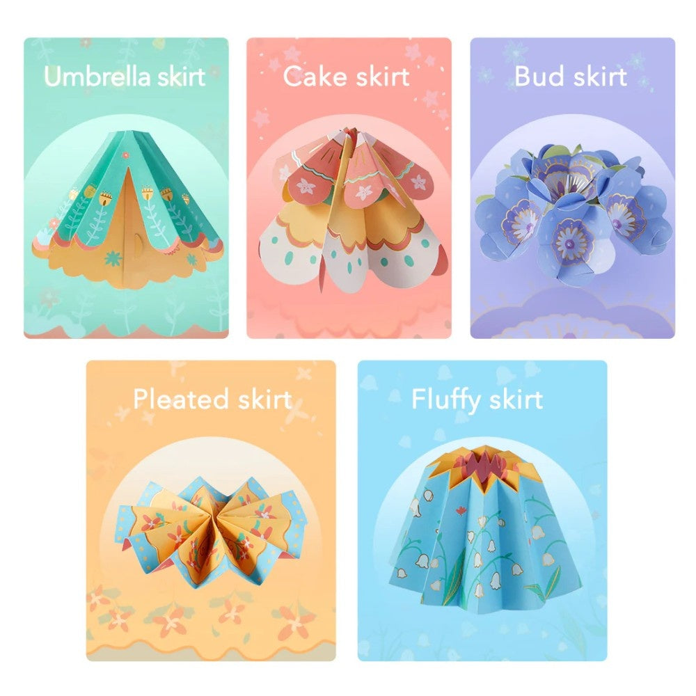 Mideer - Paper Craft Colouring Cards - My Fashion Showcase