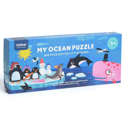 Mideer - Floor Puzzle - My Ocean - 28pcs