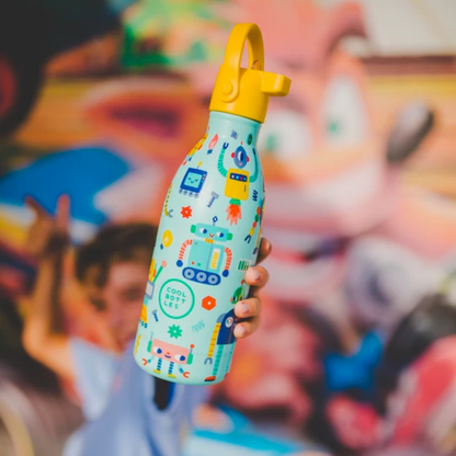 Cool Bottles - Kids Triple-Insulated Water Bottle - Short Circuit 500ml