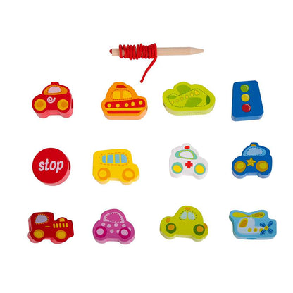 Classic World - Lacing Beads - Traffic - 13pcs