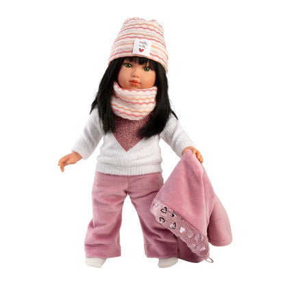 Llorens - Baby Girl Doll with Outfit & Accessories: Greta - 40cm
