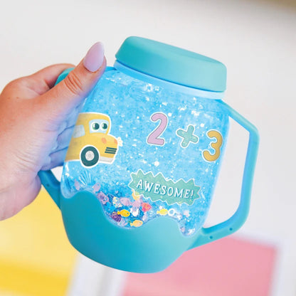 Glo Pals - DIY Sensory Play Jar - ABC Theme