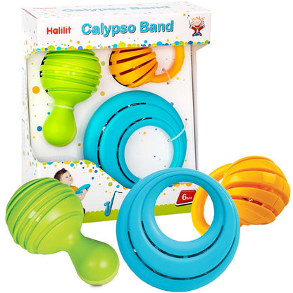 Halilit - Music Instrument for Babies & Toddlers - Calypso Band Set of 3 -**