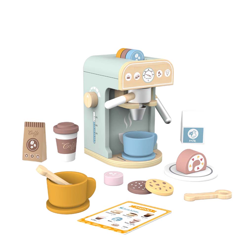 TookyToy - Pretend Play Coffee Shop Toy Set - Motherhood