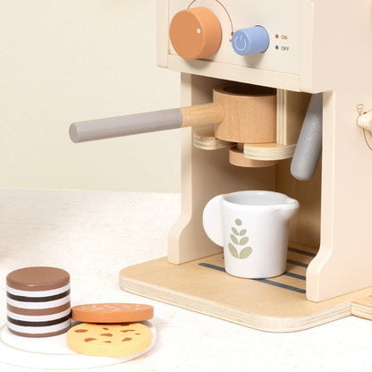 TookyToy - Pretend Play Coffee Machine Toy Set
