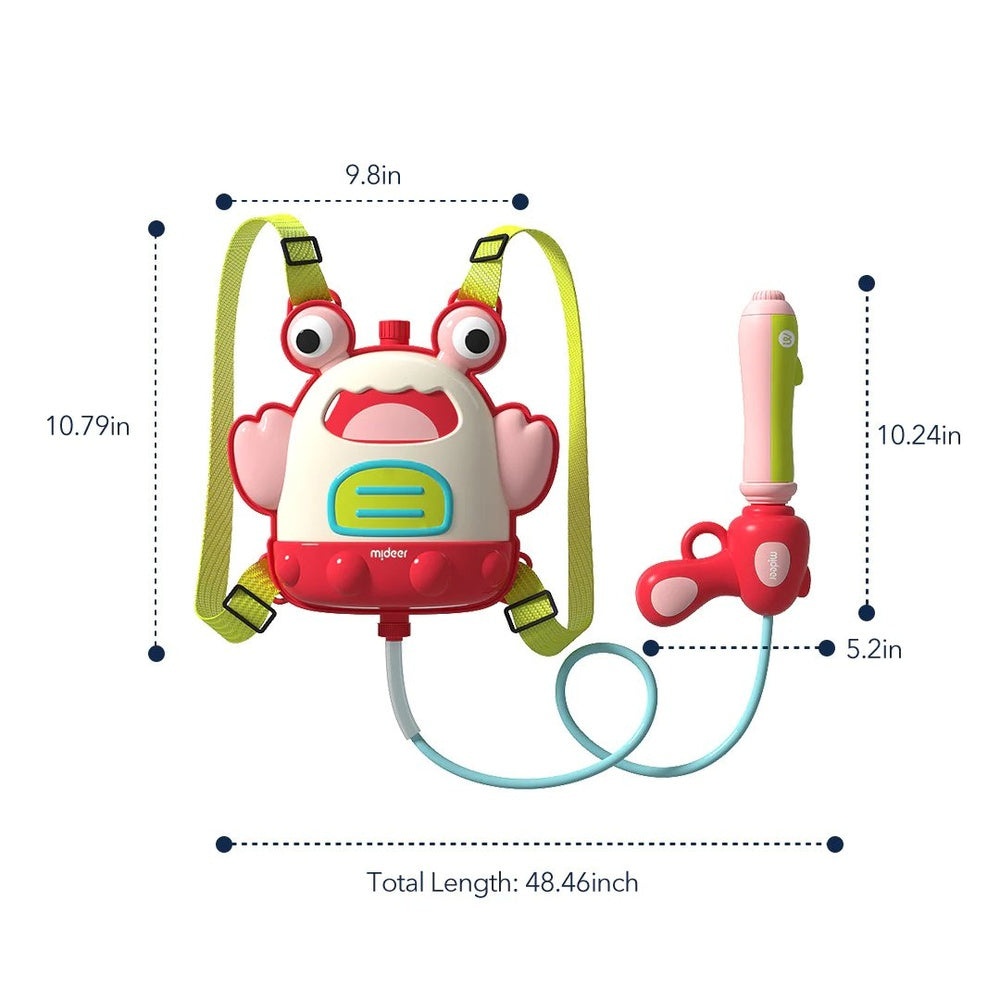 Mideer - Backpack Water Gun - Crab