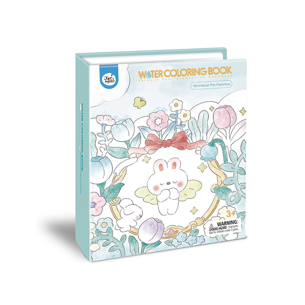 Jar Meló - Watercoloring Painting Book - Whimsical Pet Paradise