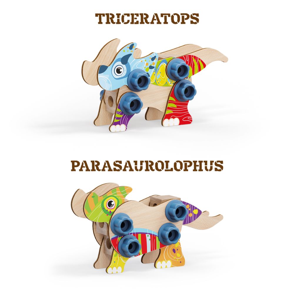 Quercetti - Play Bio Wood Dino