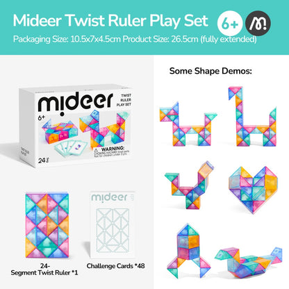 Mideer - Flexiblock Ruler Geometry Activity Set